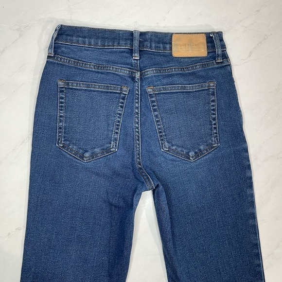 Everlane High Rise Skinny Medium Wash Jeans Size 25 Tall Indie Sleaze Neutral - Picture 5 of 8